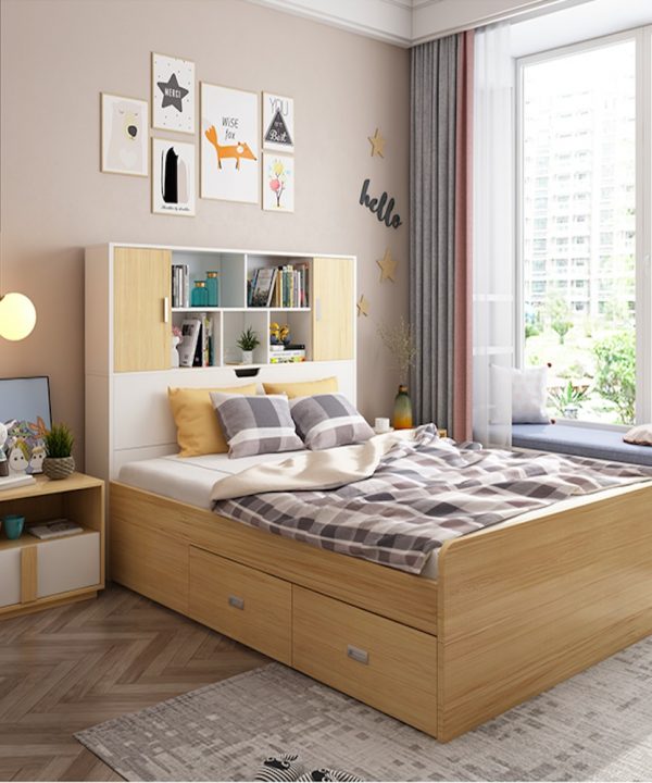 Giường ngủ cao cấp thiết kế hiện đại | GI-04